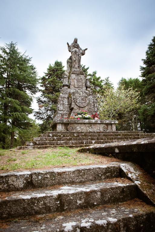 Pension Pura Cuntis Buitenkant foto